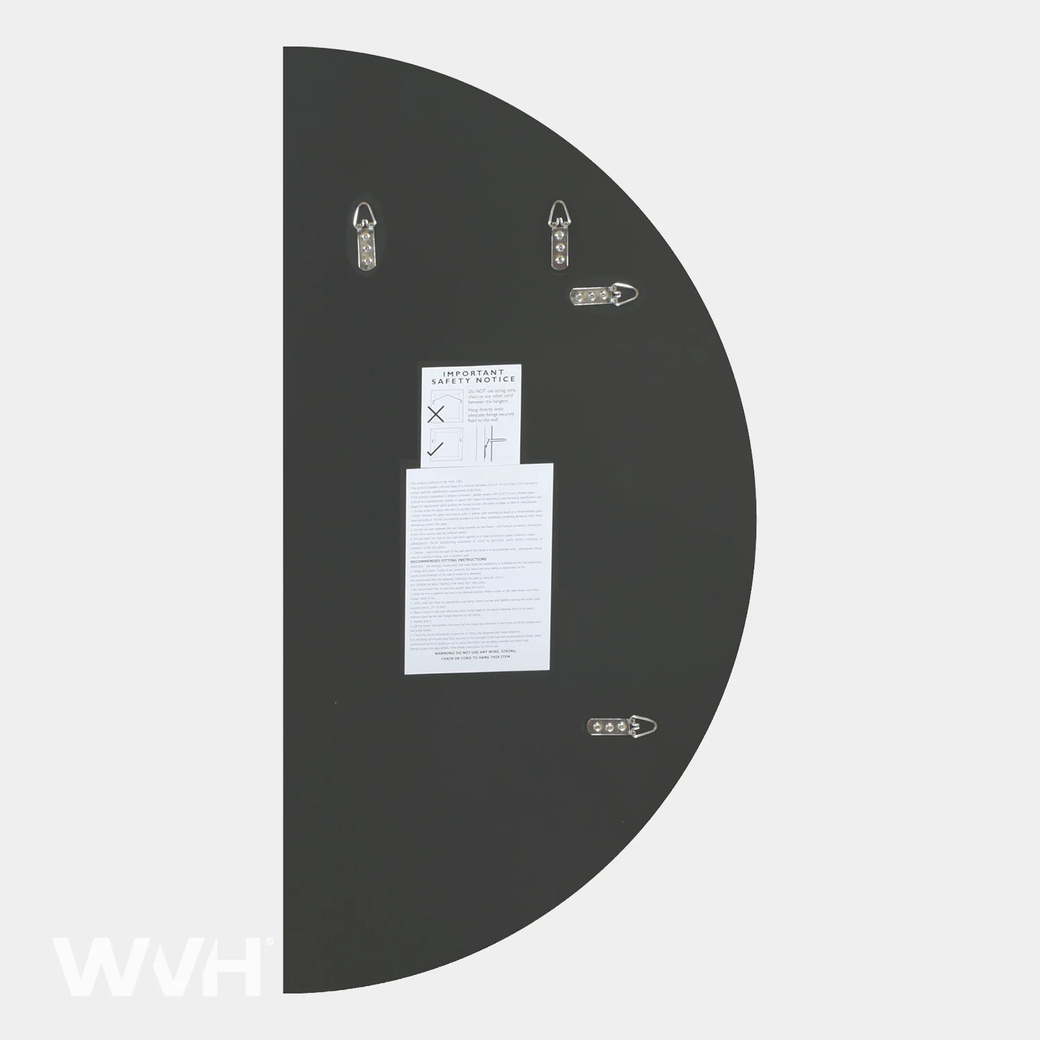 WVH® | The Crescent | Frameless Wall-Mountable Mirrors - Image 3