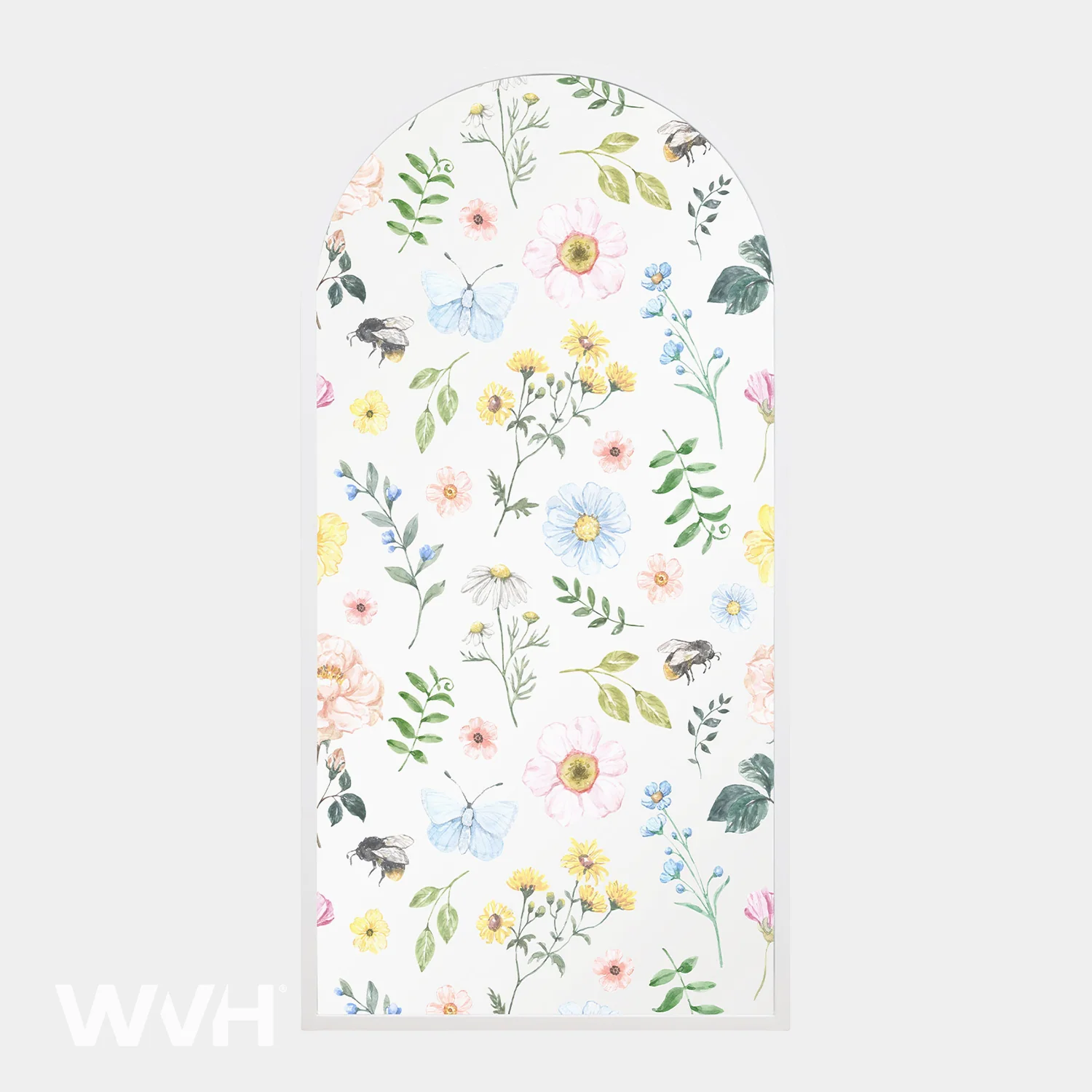 WVH® | Decal Arch | Decorative Pattern Metal Frame Leaner and Wall-Mountable Mirrors - Image 5