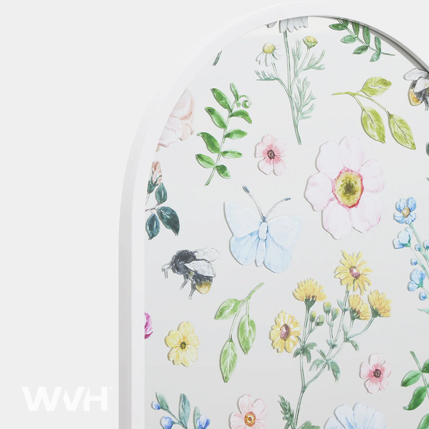 WVH® | Decal Arch | Decorative Pattern Metal Frame Leaner and Wall-Mountable Mirrors - Image 6