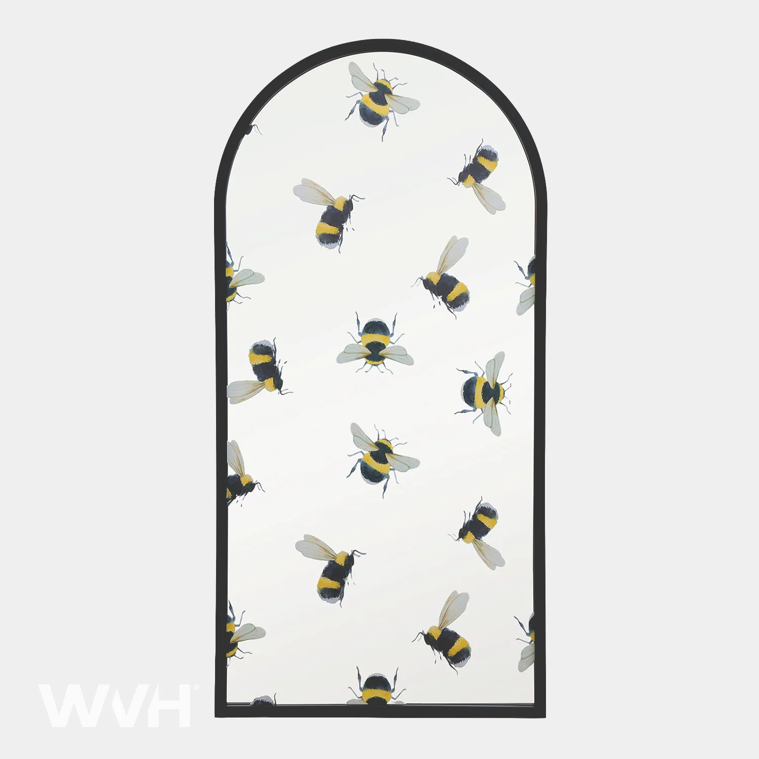 WVH® | Decal Arch | Decorative Pattern Metal Frame Leaner and Wall-Mountable Mirrors - Image 7