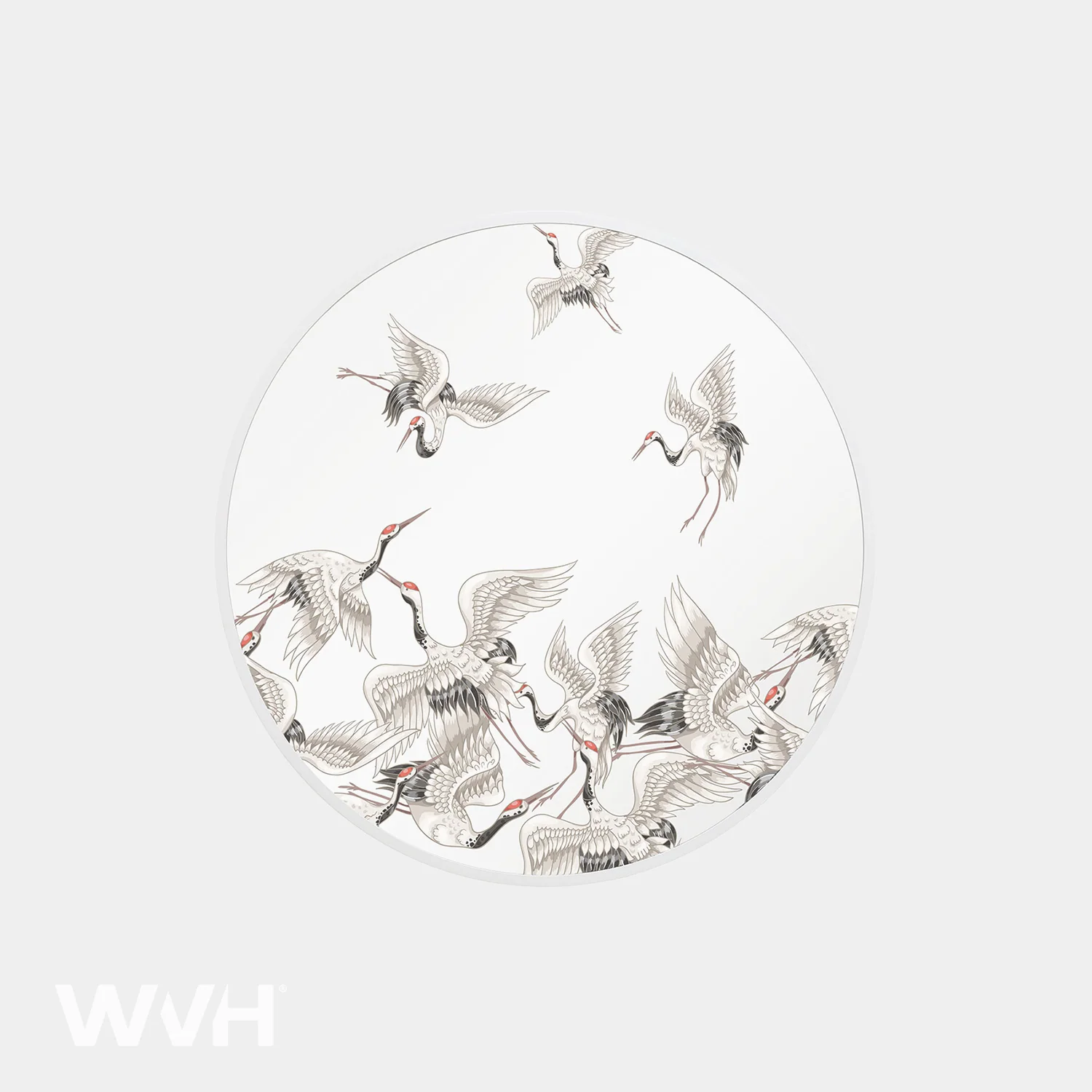 WVH® | Decal Round | Decorative Pattern Metal Frame Wall-Mountable Mirrors - Image 7
