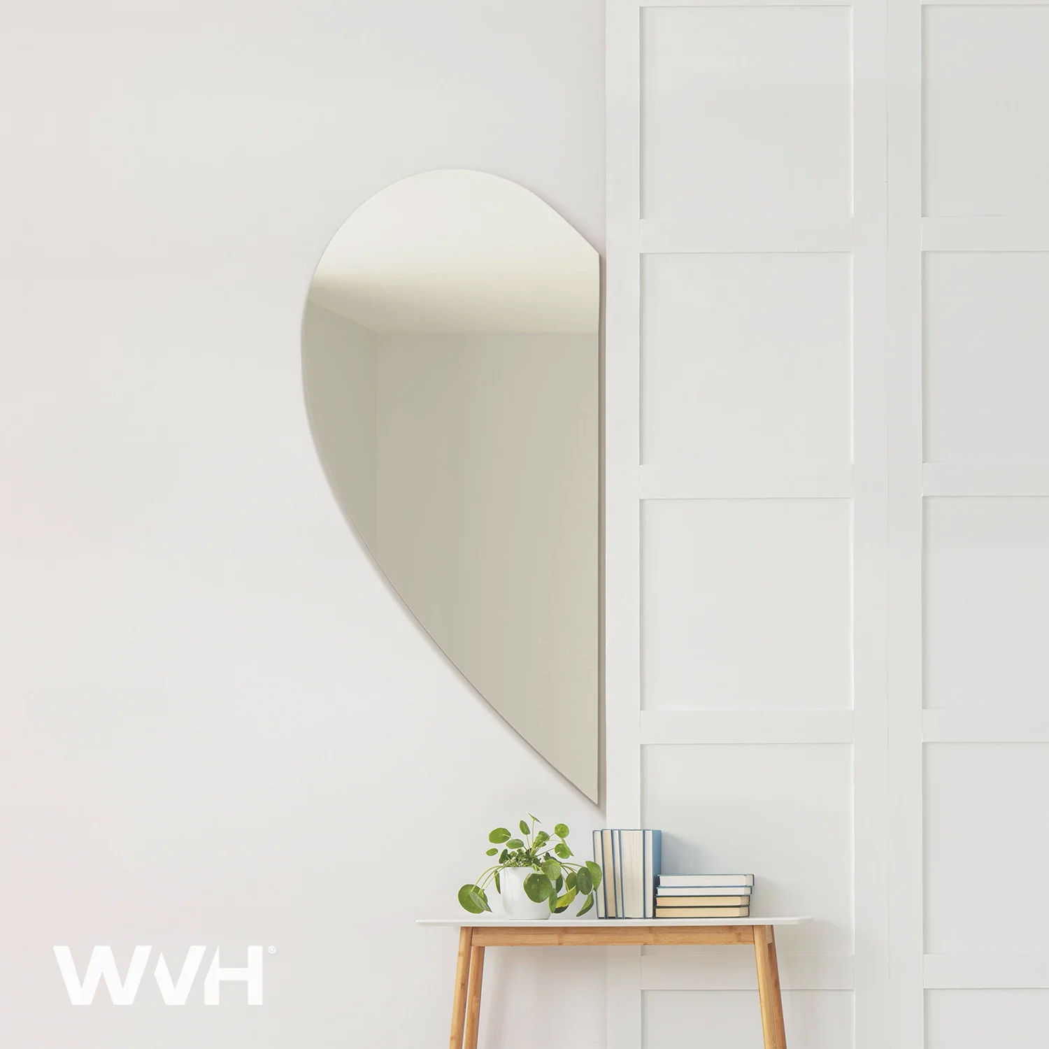 WVH® | The Heart Wing | Frameless Wall-Mountable Mirrors