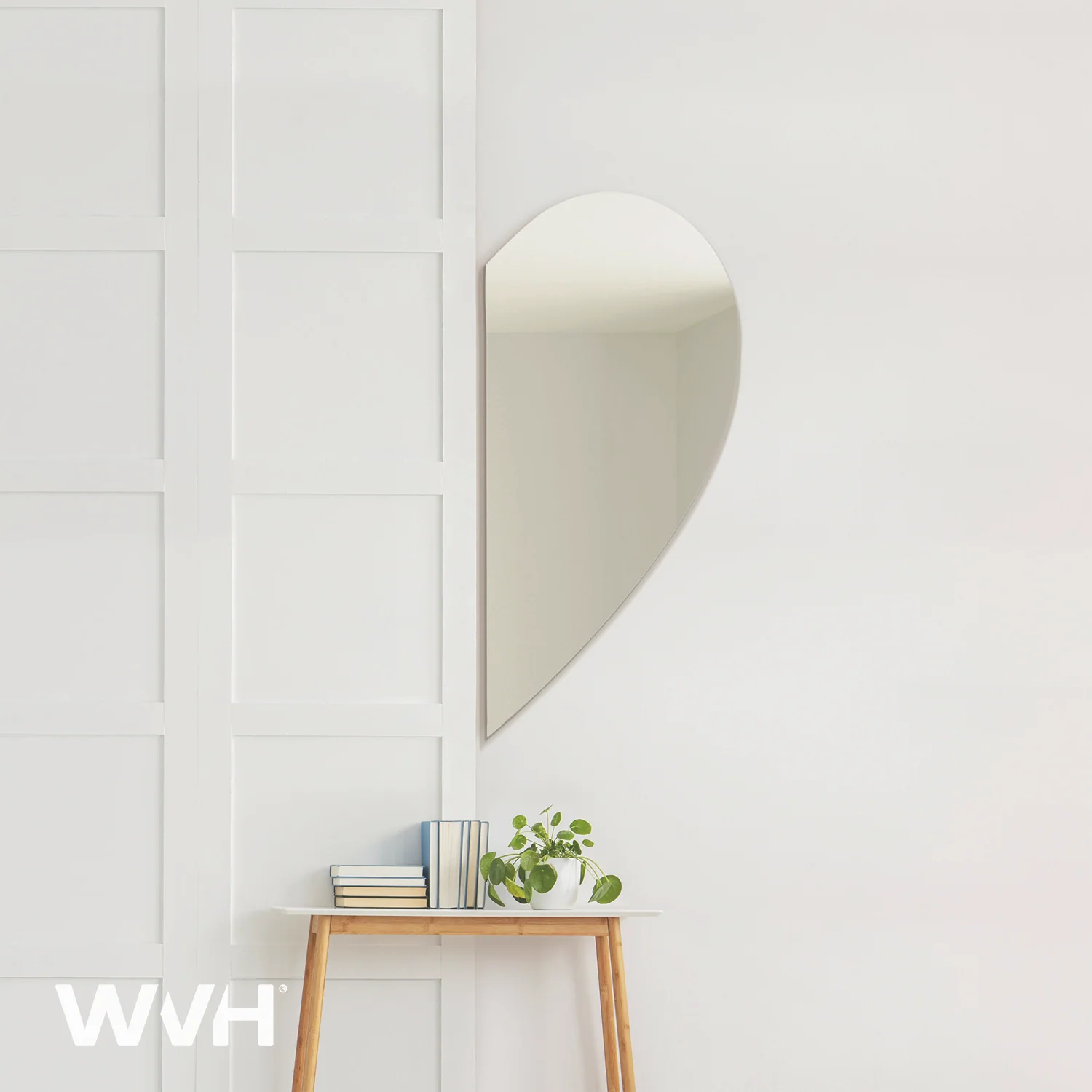 WVH® | The Heart Wing | Frameless Wall-Mountable Mirrors - Image 2