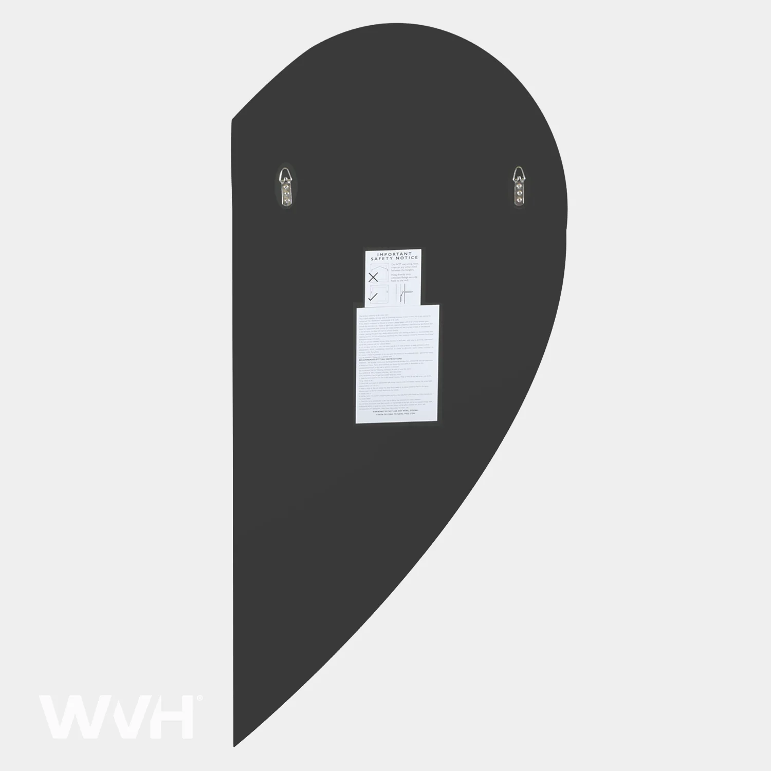 WVH® | The Heart Wing | Frameless Wall-Mountable Mirrors - Image 6