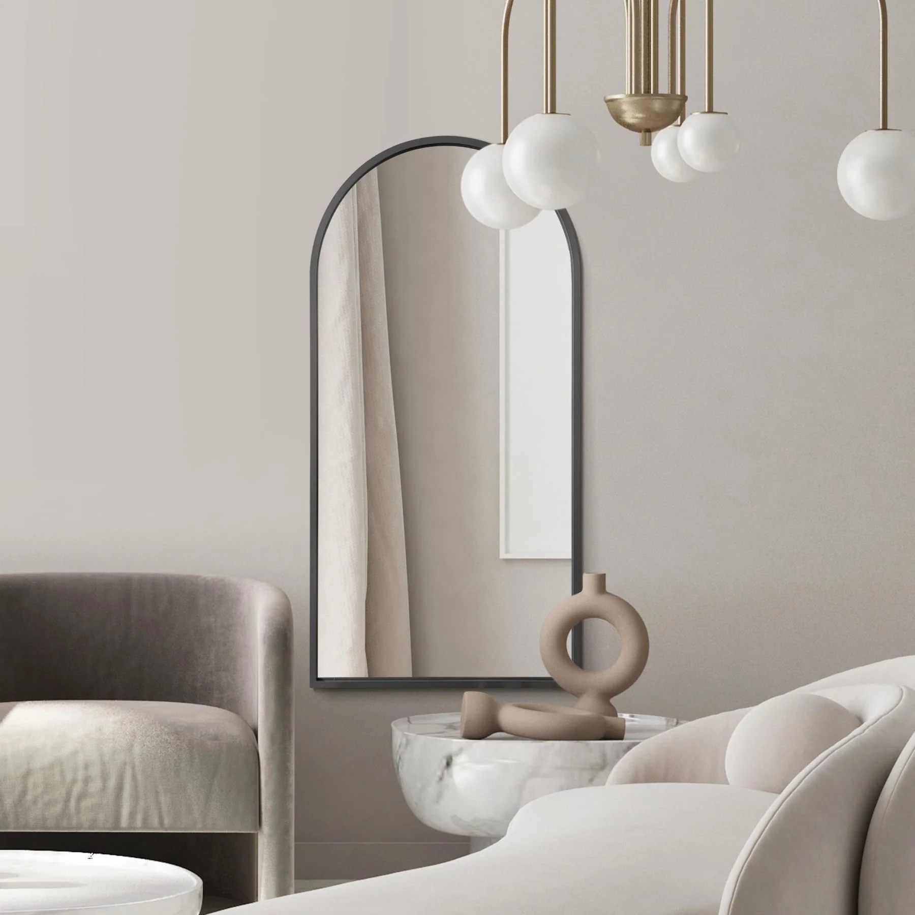 WVH® | The Arch | Metal Frame Leaner and Wall-Mountable Mirrors - Image 21