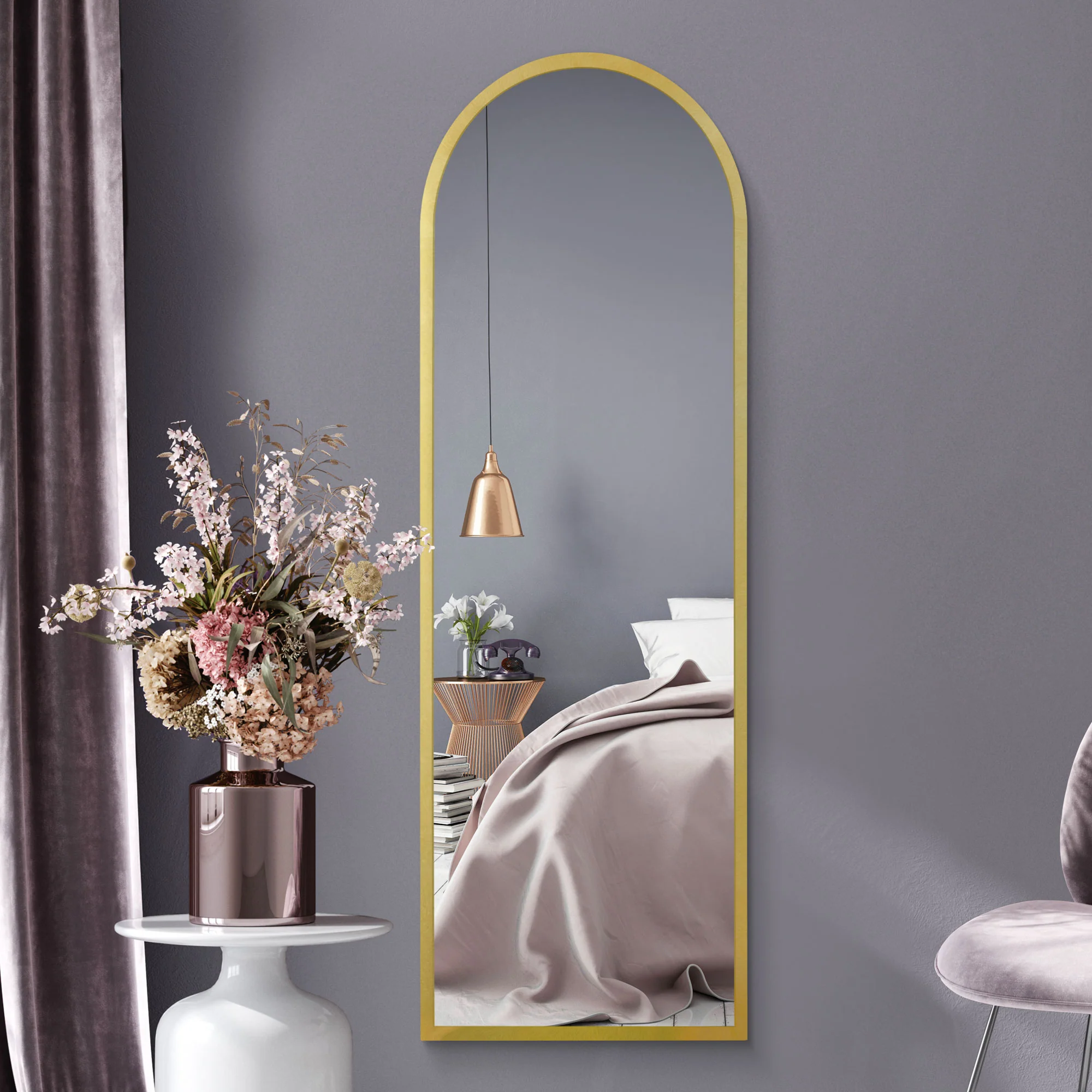 WVH® | The Arch | Metal Frame Leaner and Wall-Mountable Mirrors - Image 30