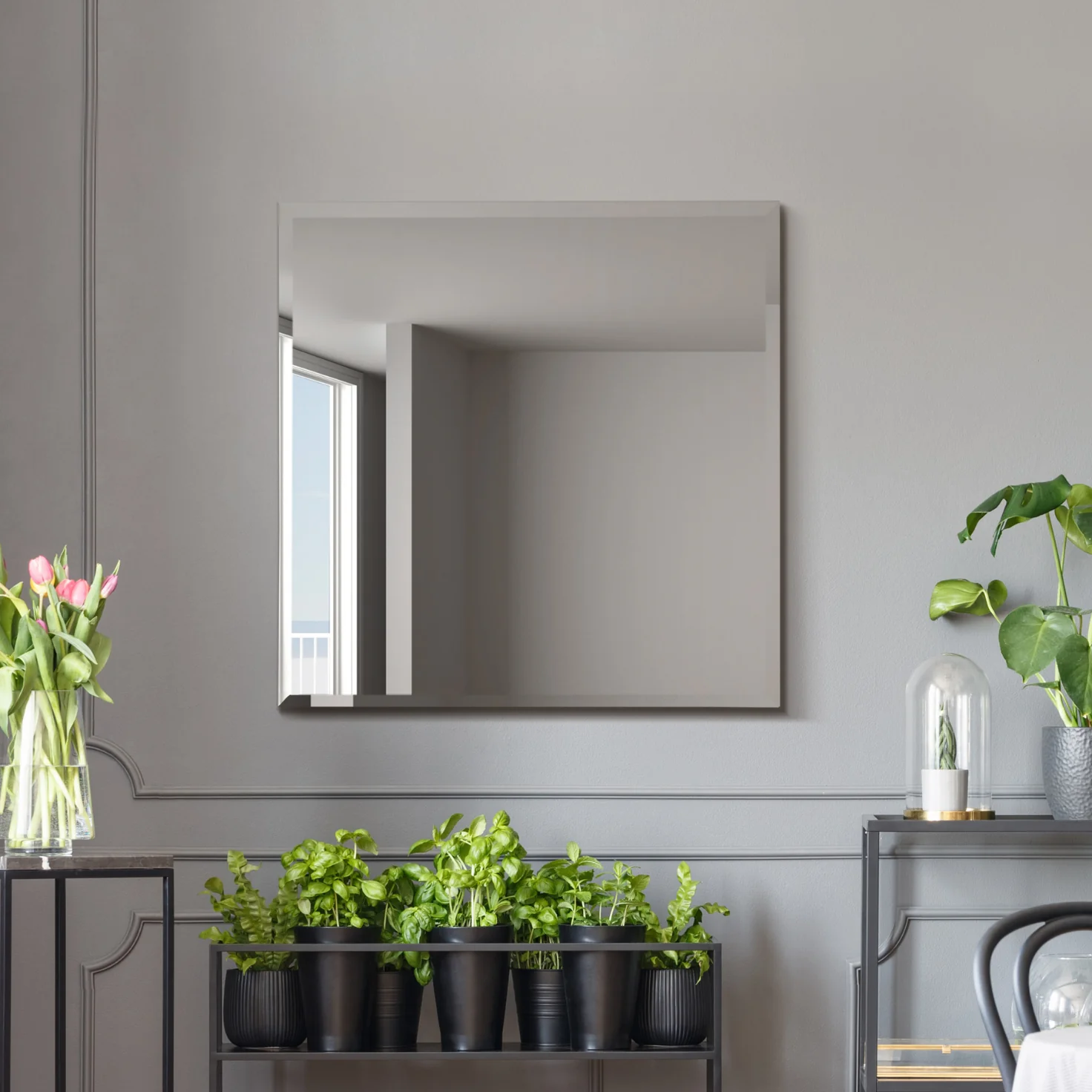 WVH® | The Frameless Rectangular | Classic Wall-Mountable Mirrors - Image 16