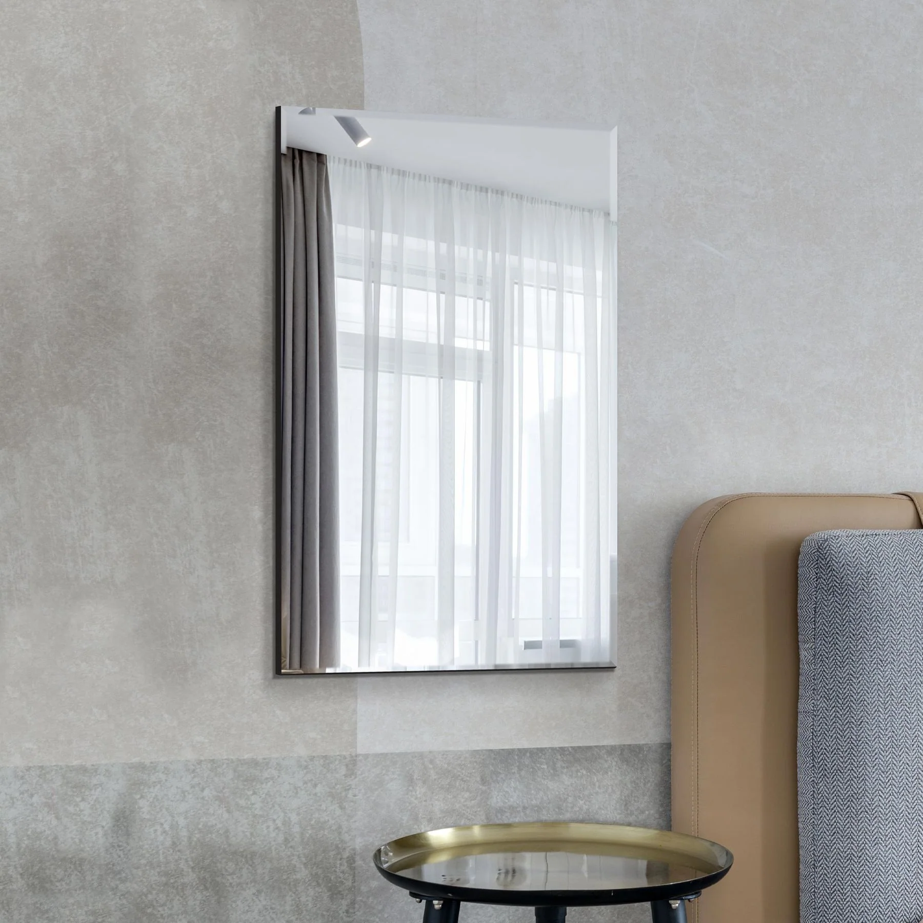 WVH® | The Frameless Rectangular | Classic Wall-Mountable Mirrors - Image 5