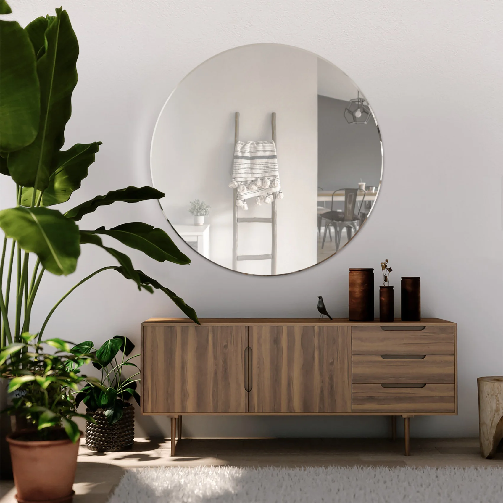 WVH® | The Frameless Round | Wall-Mountable Mirrors - Image 5