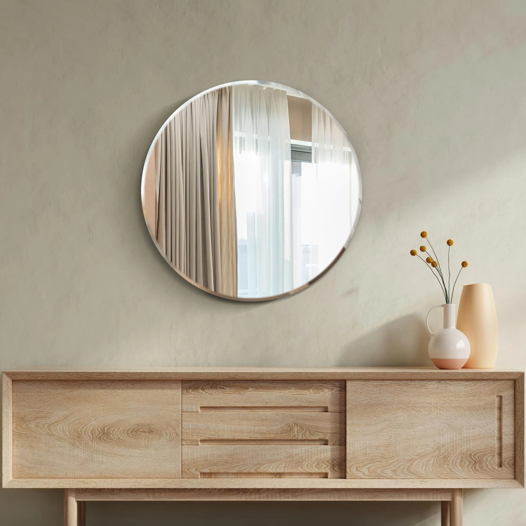 WVH® | The Frameless Round | Wall-Mountable Mirrors - Image 9