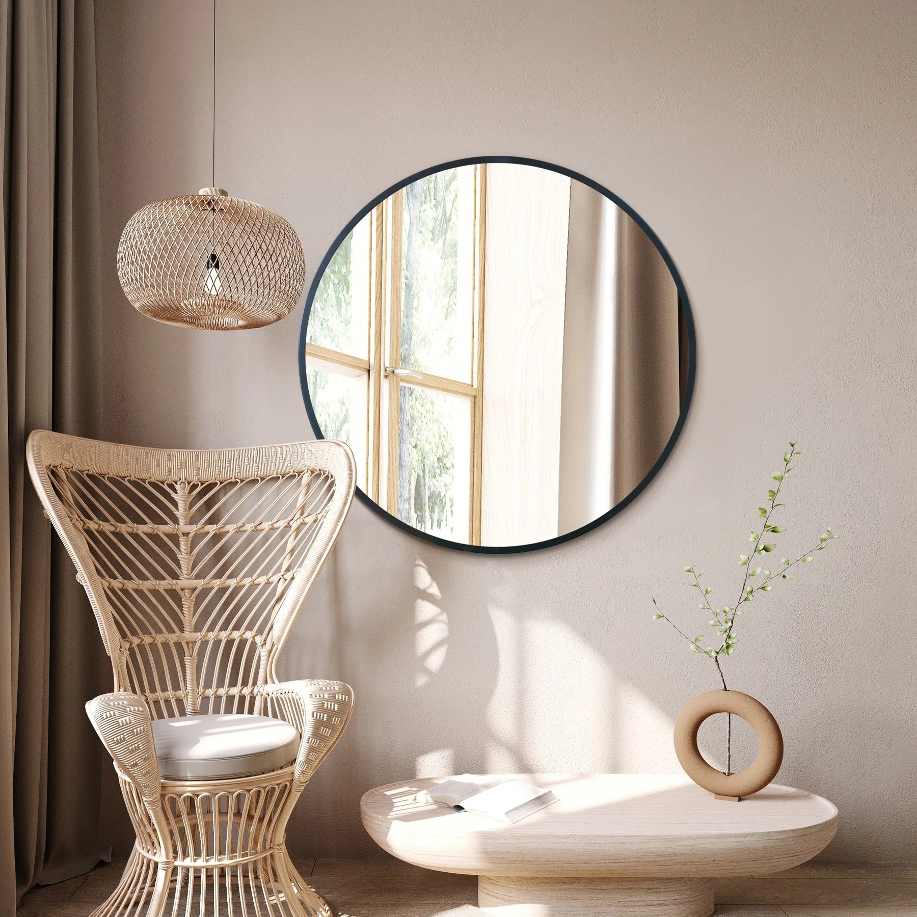 WVH® | The Industrial Round | Wall-Mountable Mirrors - Image 7
