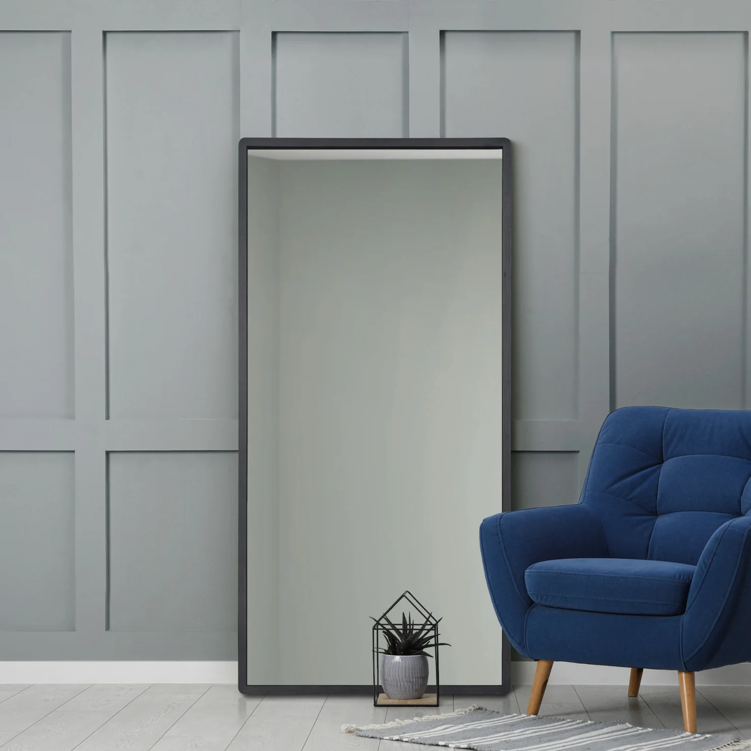WVH® | The Natural Rectangular | Classic Leaner and Wall-Mountable Mirrors - Image 10