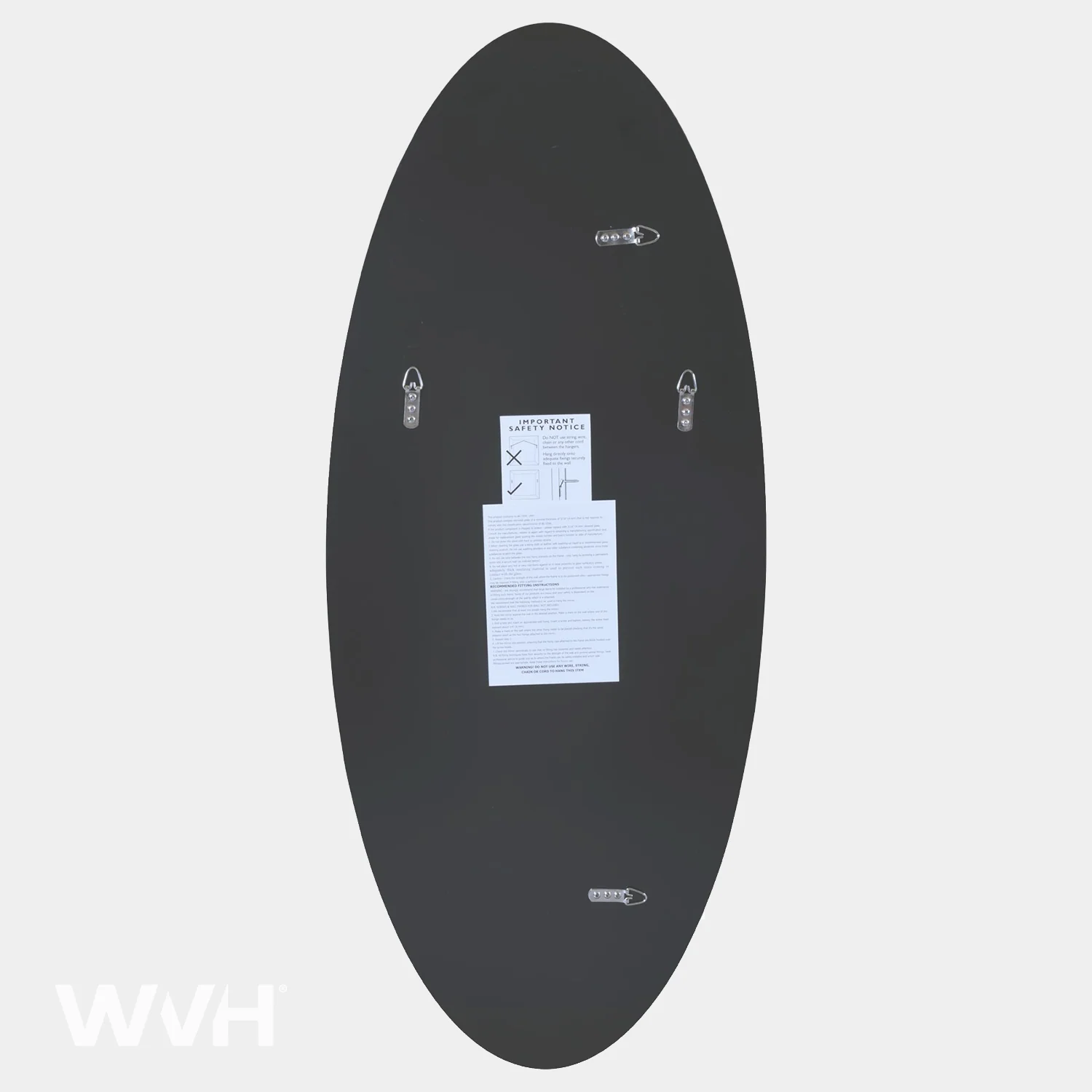 WVH® | The Ovate | Frameless Wall-Mountable Mirrors - Image 3