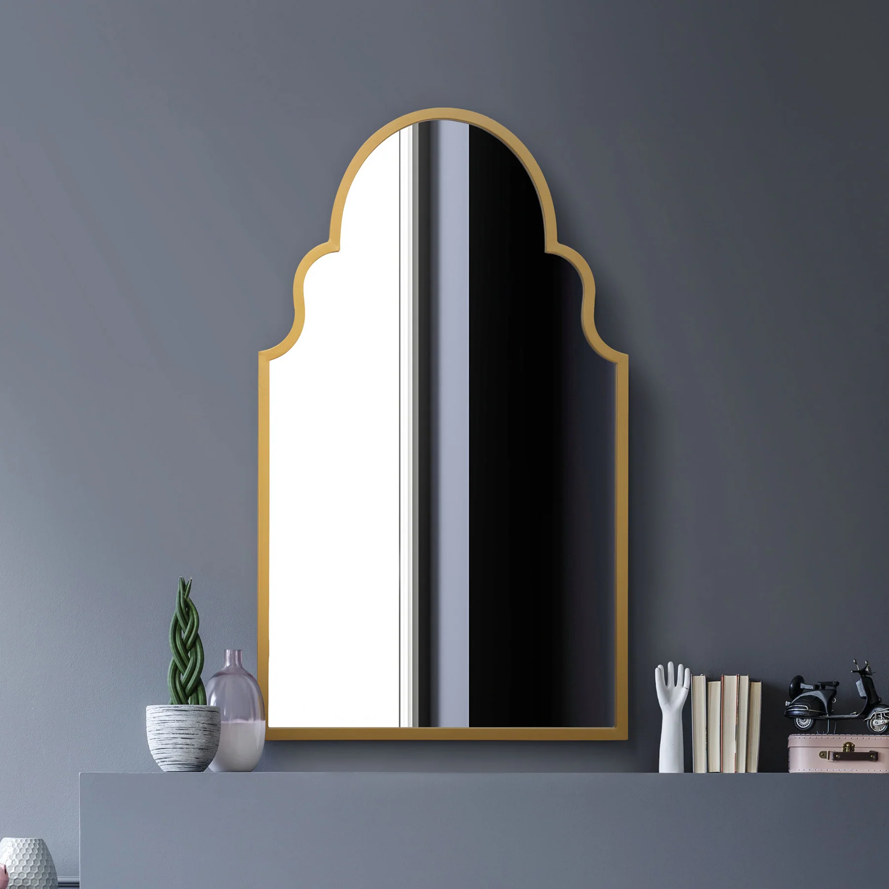WVH® | The Arch Elegant | Metal Frame Leaner and Wall-Mountable Mirrors - Image 6