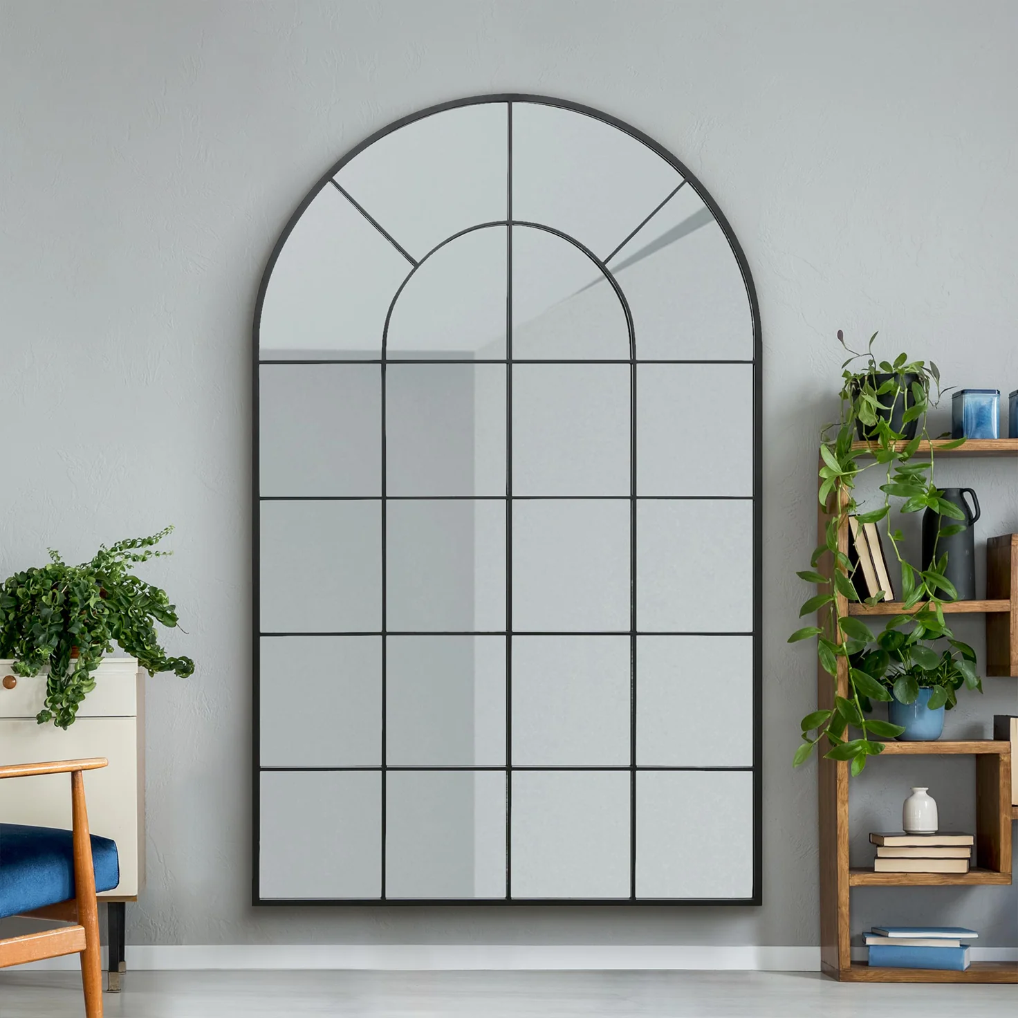 WVH® | The Arch Grid | Metal Frame Leaner and Wall-Mountable Mirrors - Image 12
