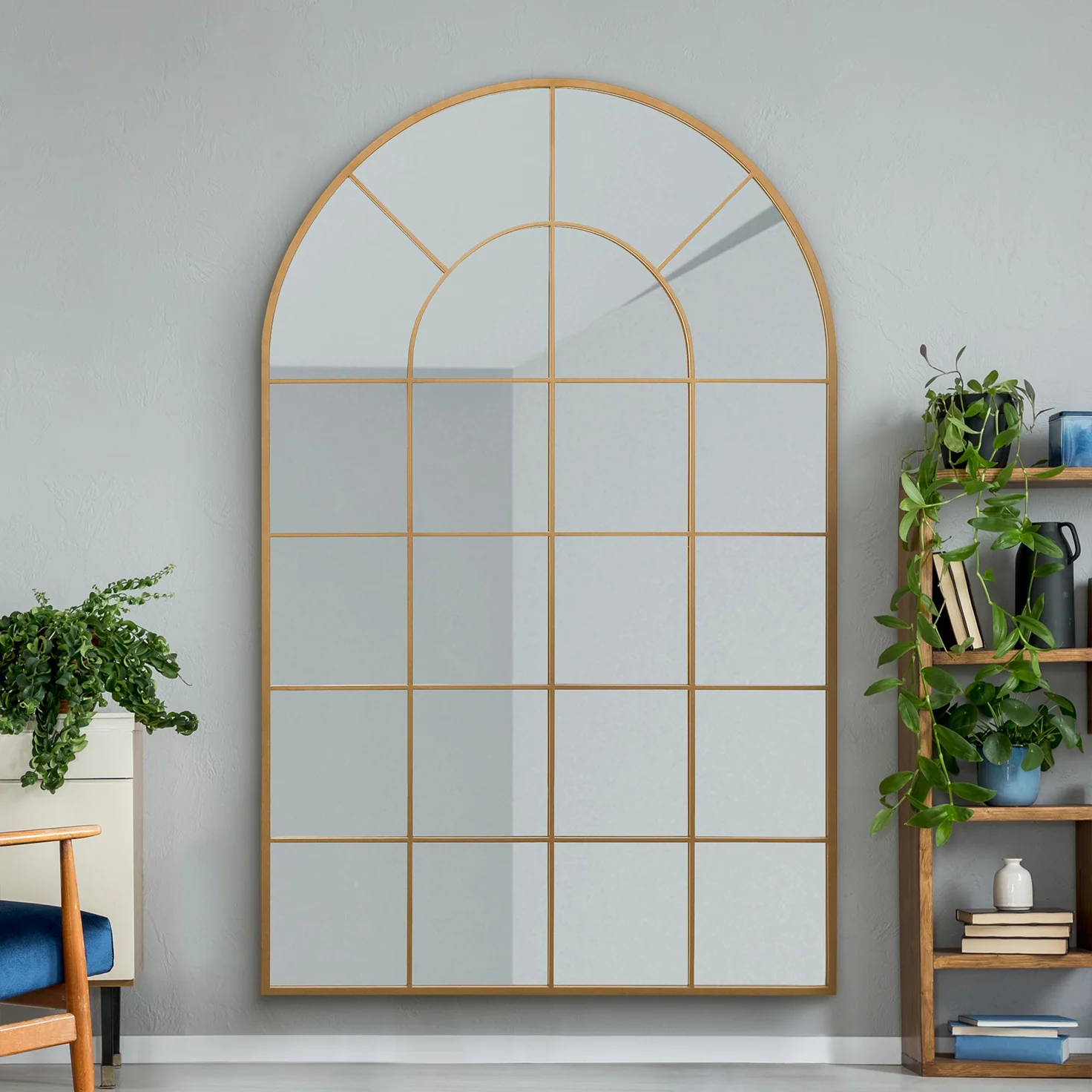 WVH® | The Arch Grid | Metal Frame Leaner and Wall-Mountable Mirrors - Image 13