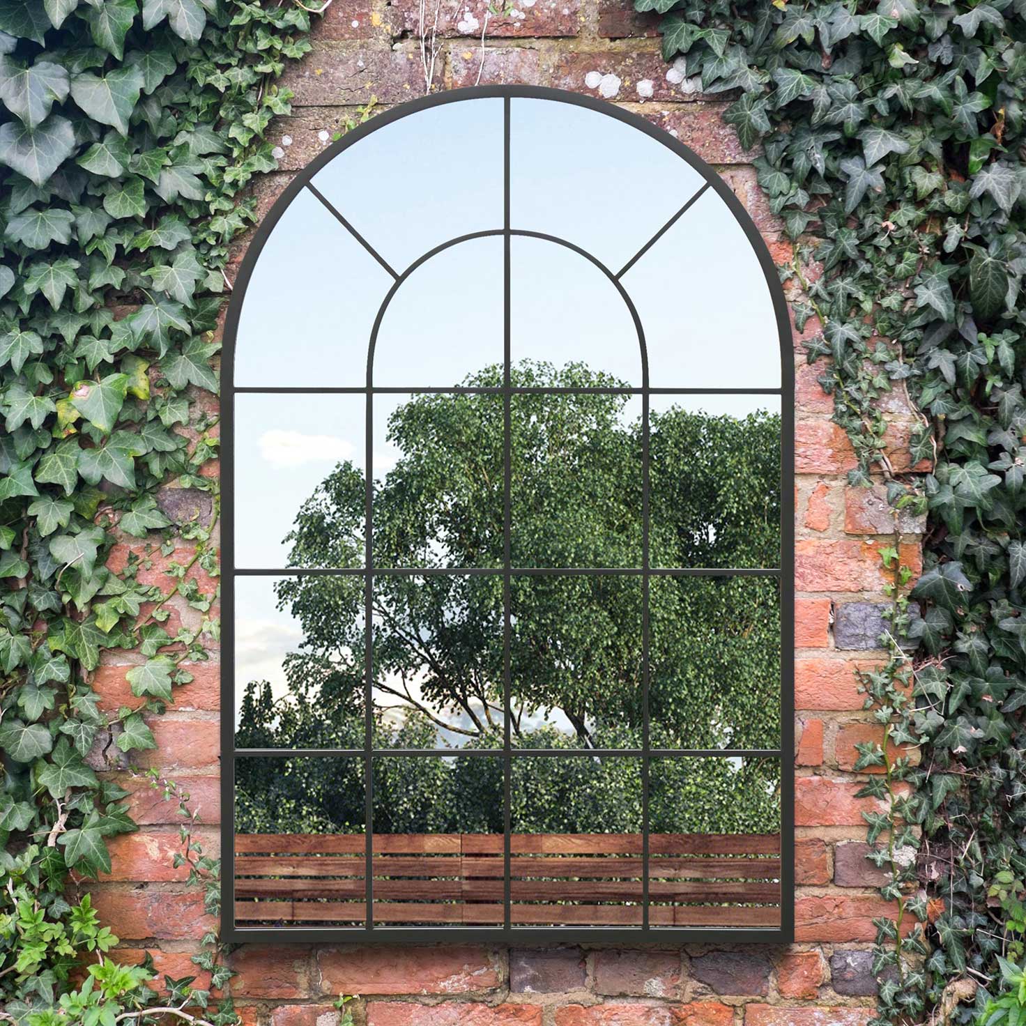 WVH® | The Arch Grid | Metal Frame Leaner and Wall-Mountable Mirrors - Image 14