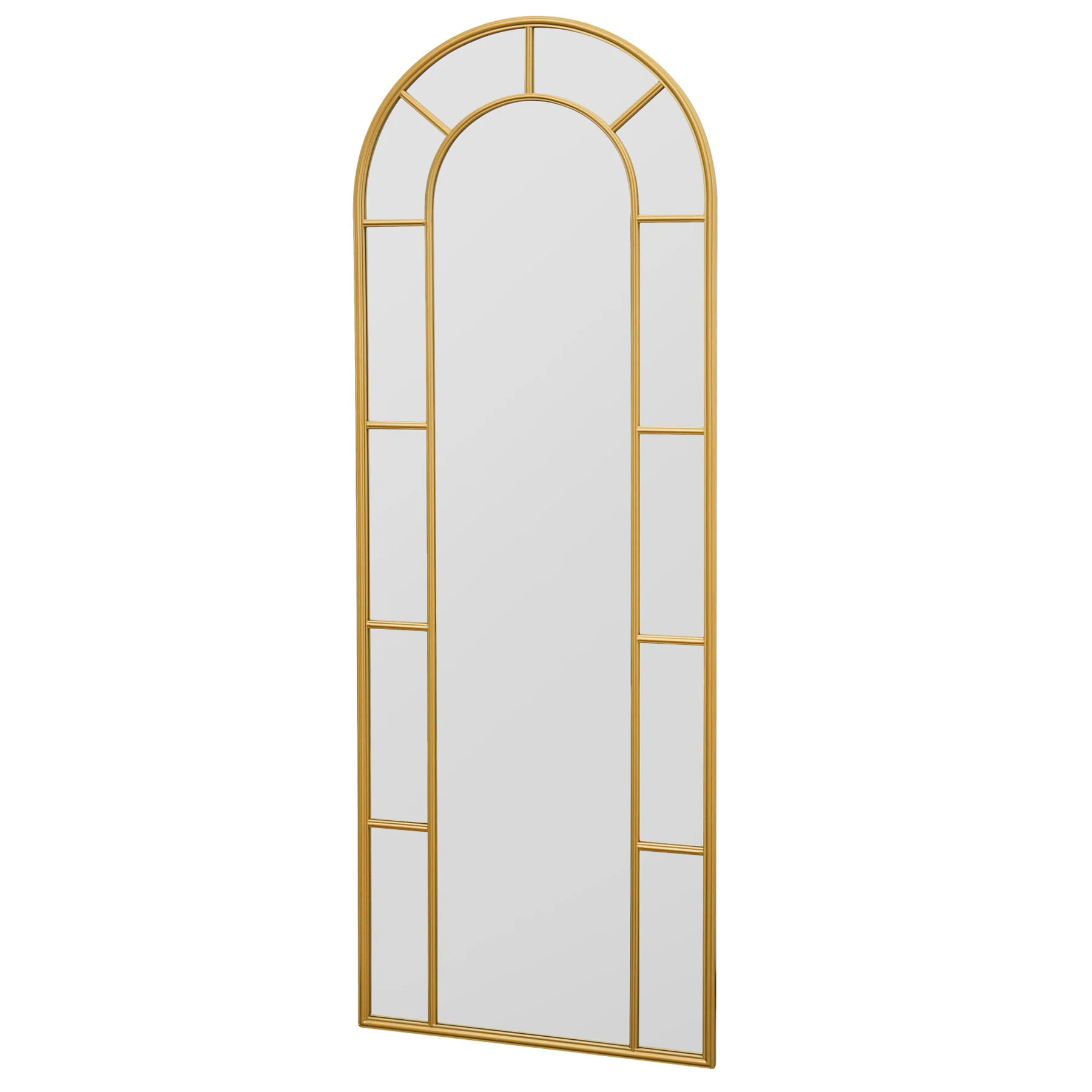 WVH® | The Arch Pane | Window-Inspired Metal Frame Leaner and Wall-Mountable Mirrors - Image 3