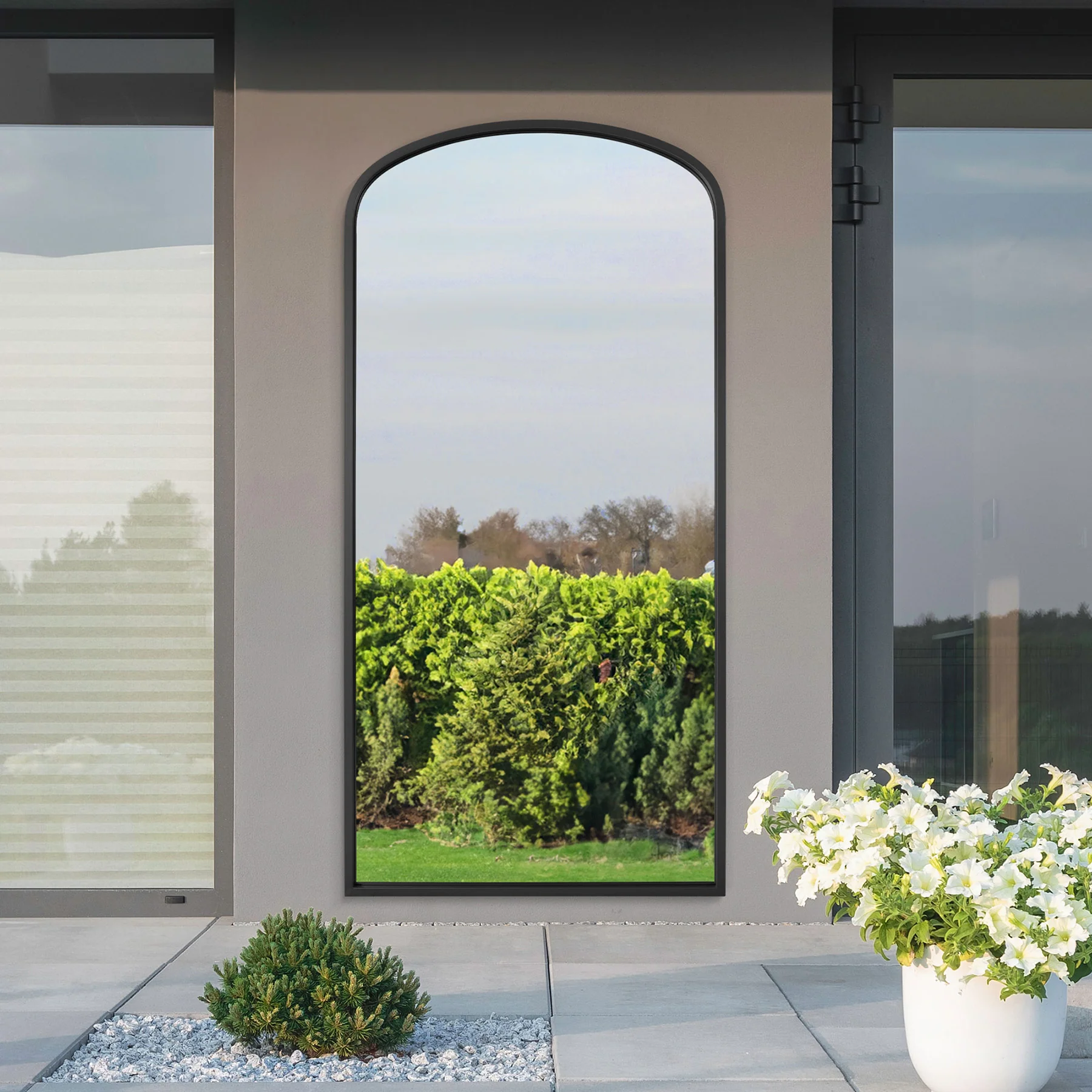 WVH®| The Arch Wide | Metal Frame Leaner and Wall-Mountable Mirrors - Image 7