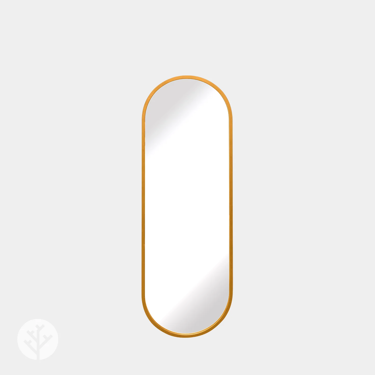 WVH® | The Industrial Oval | Metal Frame Oblong Wall-Mountable Mirrors - Image 3