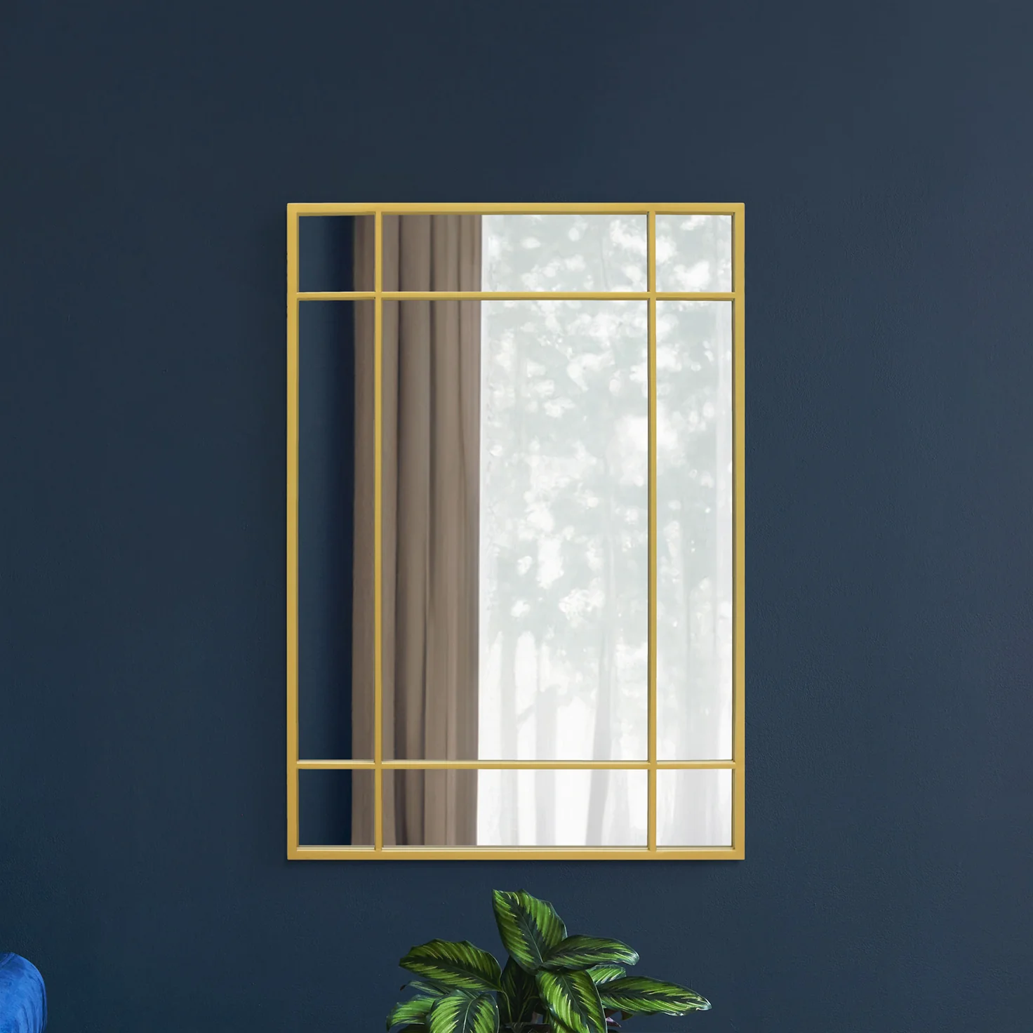 WVH® | The Industrial Pane | Window-Inspired Metal Frame Leaner and Wall-Mountable Mirrors - Image 25