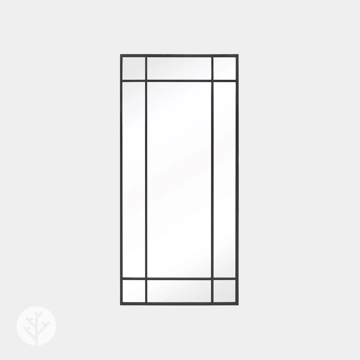 WVH® | The Industrial Pane | Window-Inspired Metal Frame Leaner and Wall-Mountable Mirrors - Image 5
