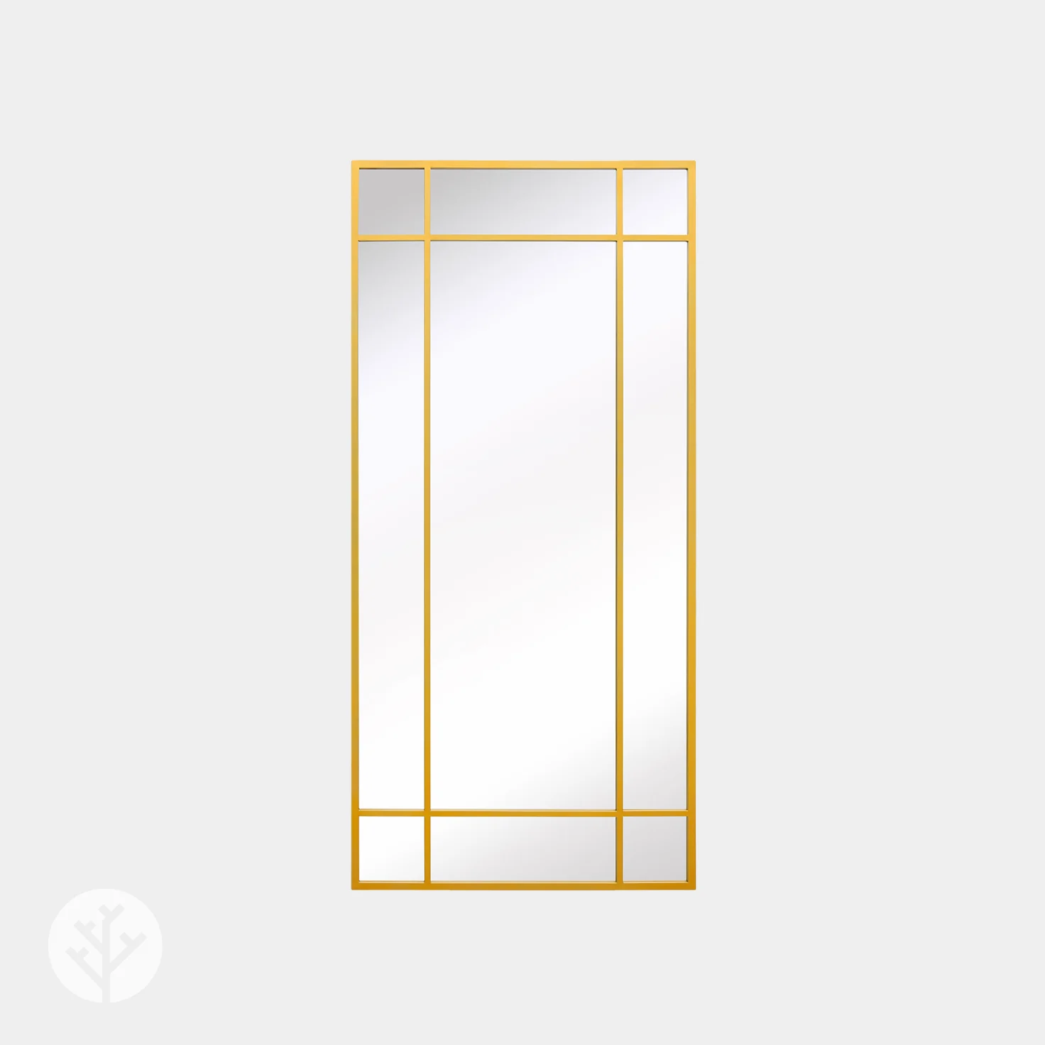 WVH® | The Industrial Pane | Window-Inspired Metal Frame Leaner and Wall-Mountable Mirrors - Image 6