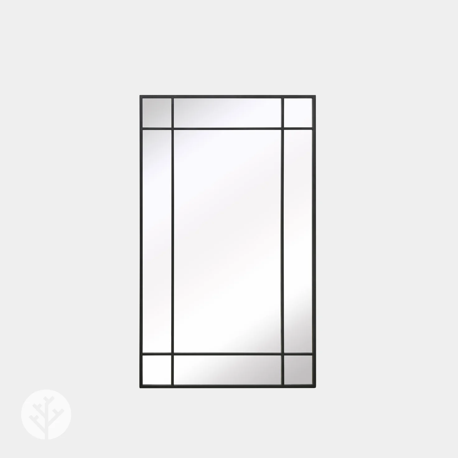 WVH® | The Industrial Pane | Window-Inspired Metal Frame Leaner and Wall-Mountable Mirrors - Image 7