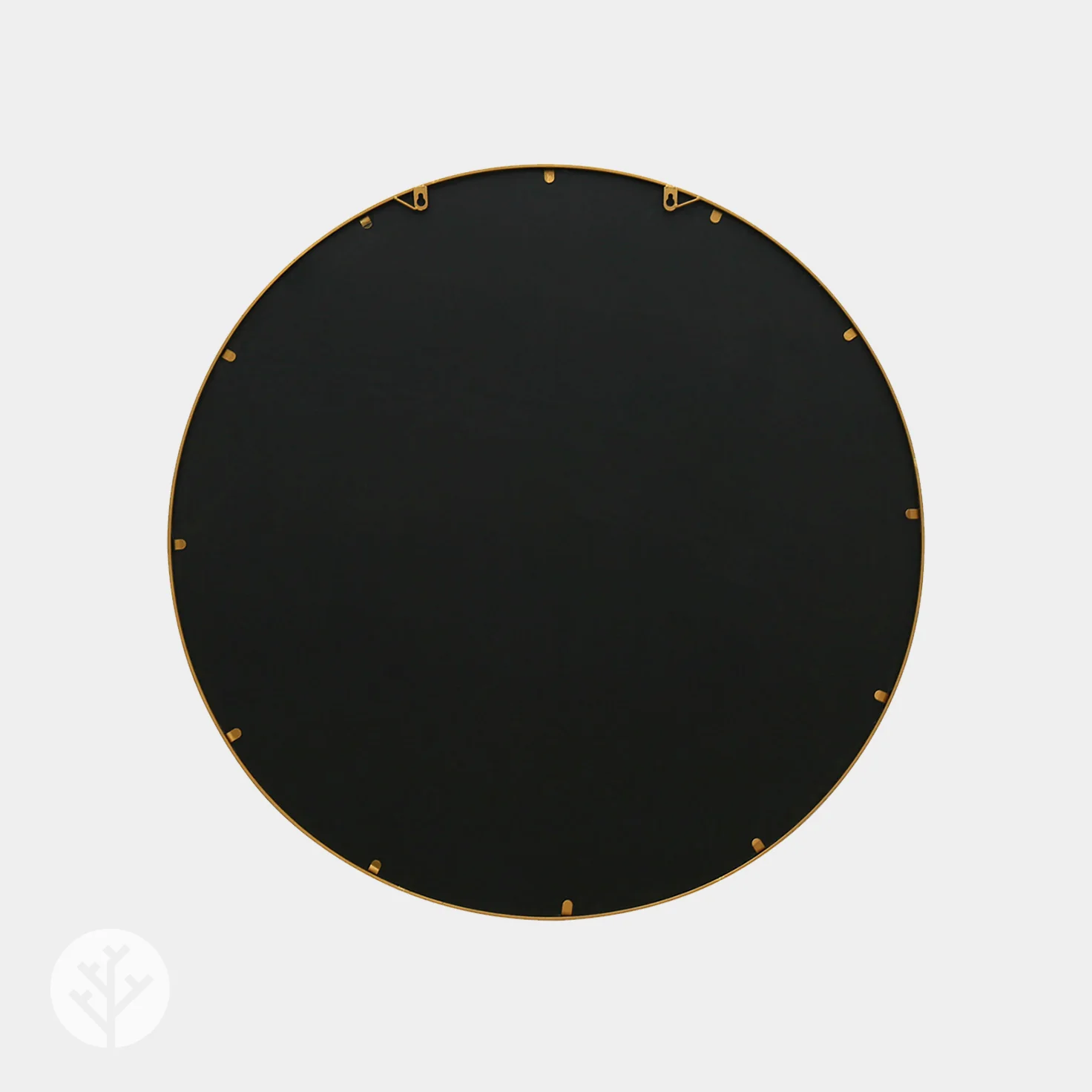 WVH® | The Industrial Round Grid | Metal Frame Window Wall-Mountable Mirrors - Image 4