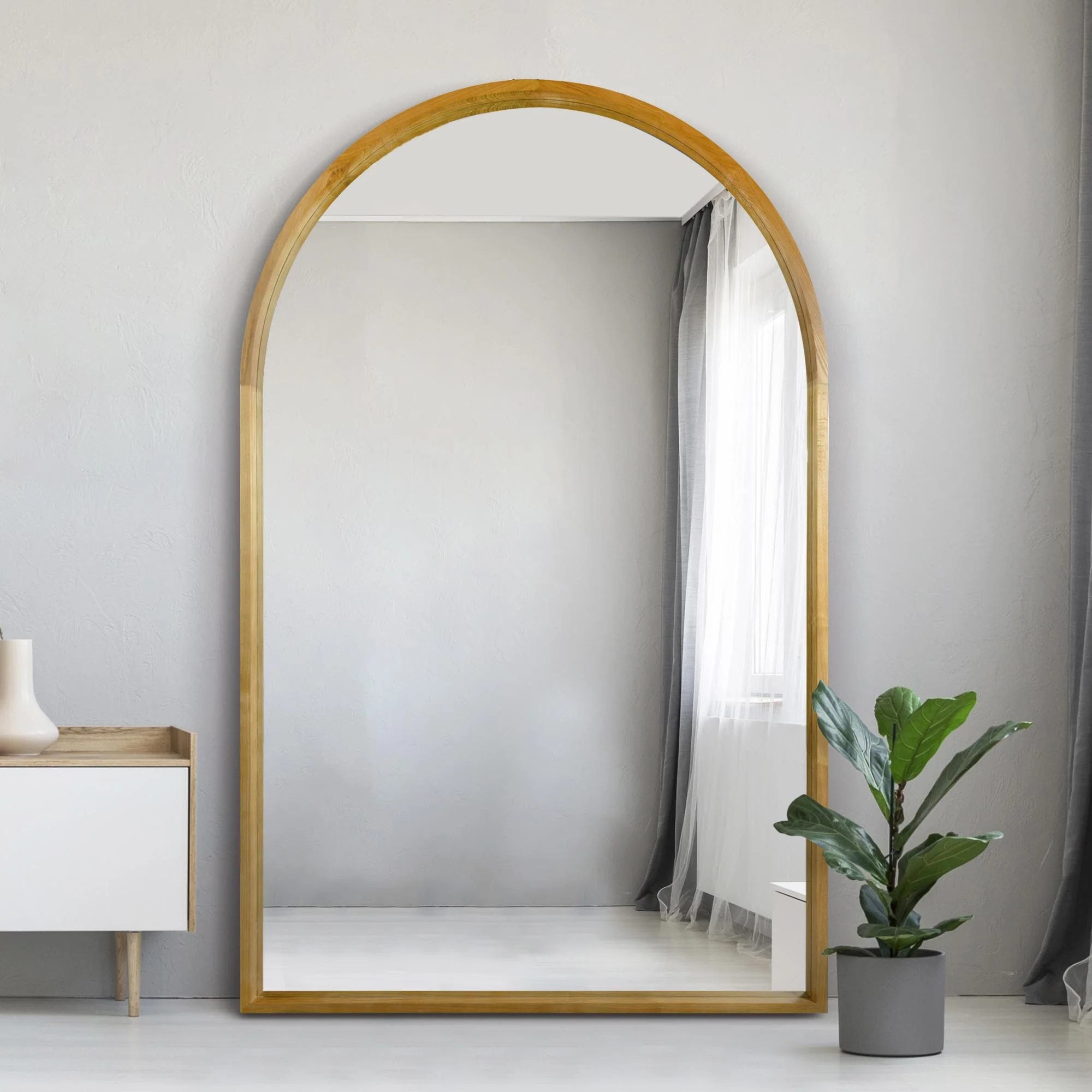 WVH® | The Natural Arch | Classic Leaner and Wall-Mountable Mirrors - Image 12