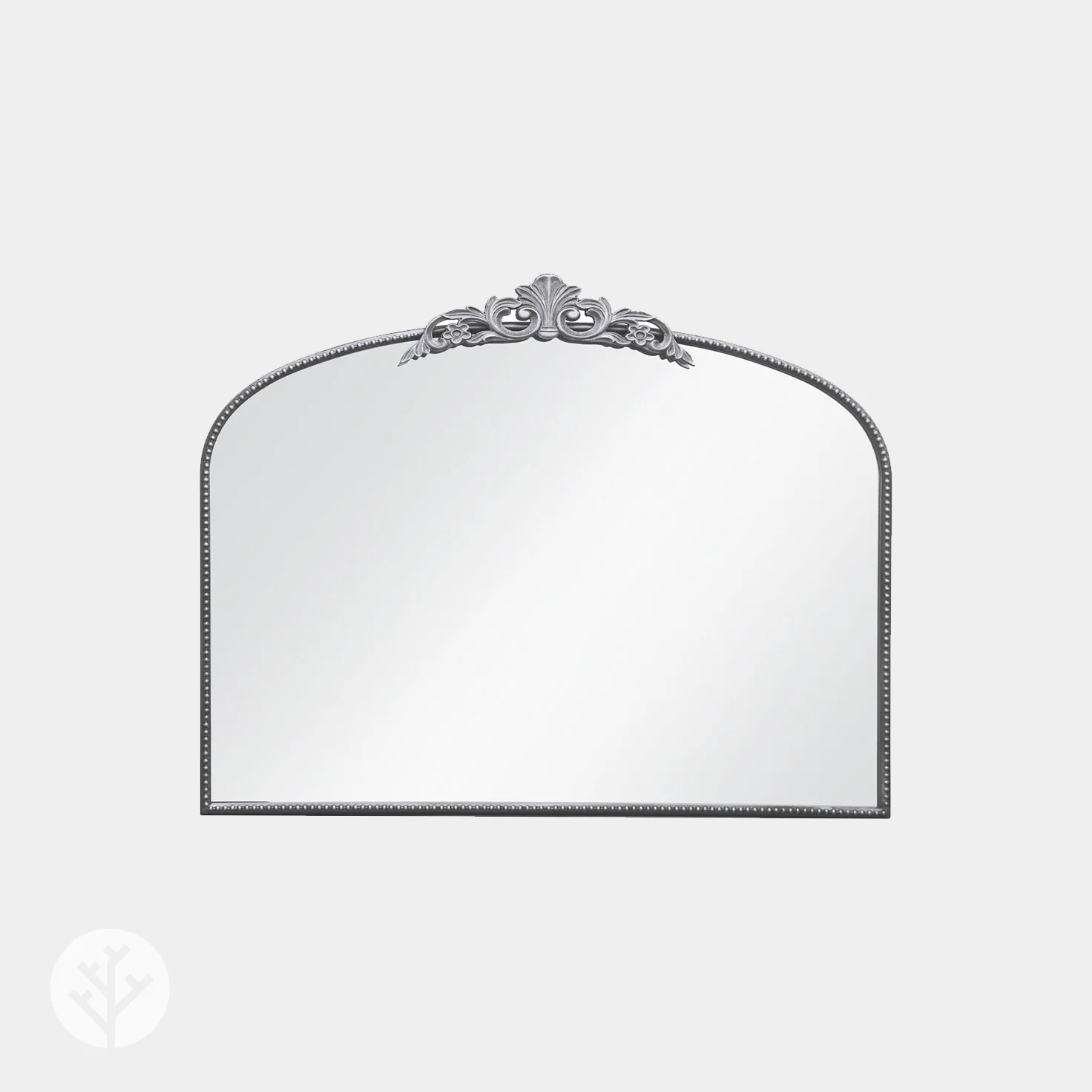 WVH® | The Ornate Arch | Embellished Metal Frame Leaner and Wall-Mountable Mirrors - Image 10