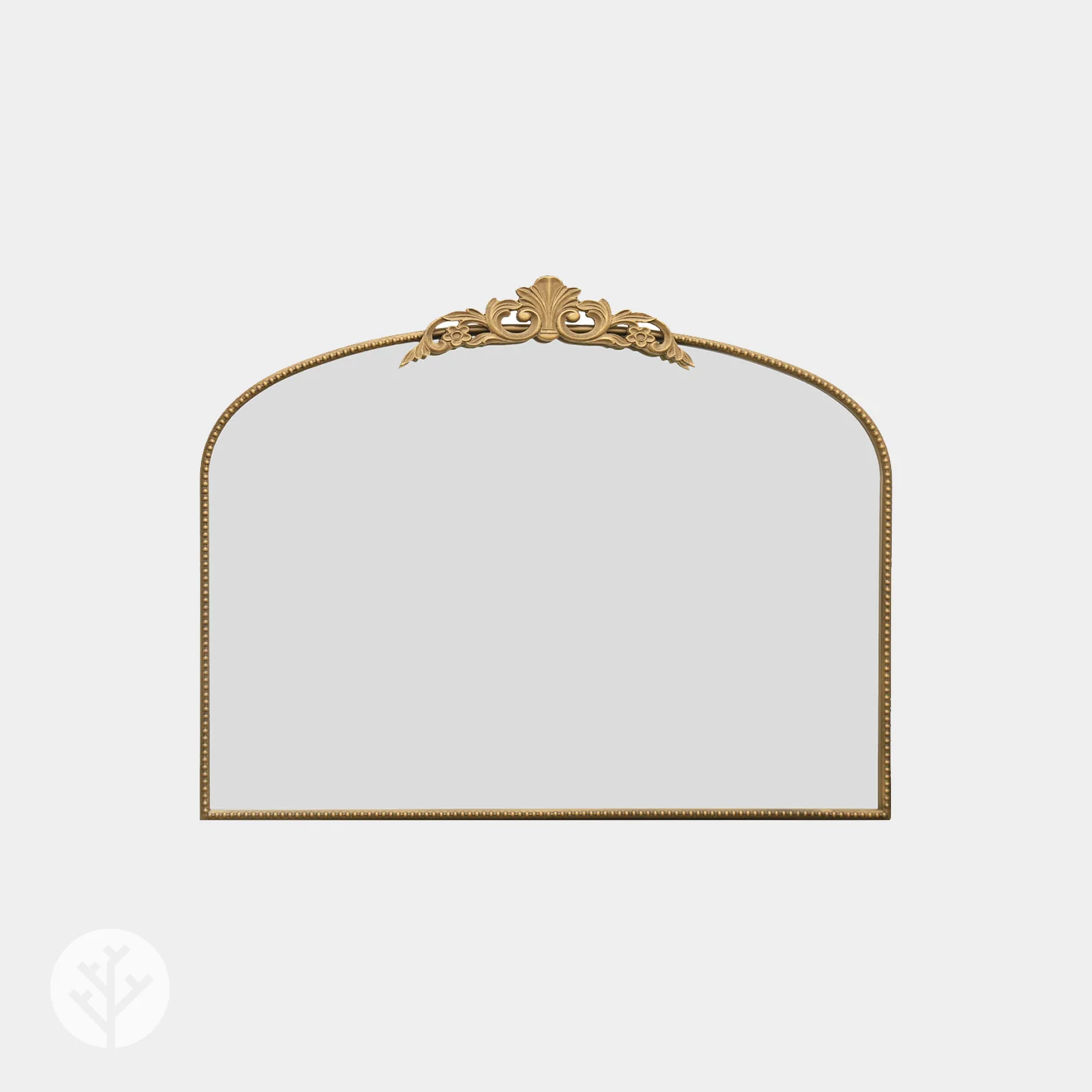 WVH® | The Ornate Arch | Embellished Metal Frame Leaner and Wall-Mountable Mirrors - Image 9