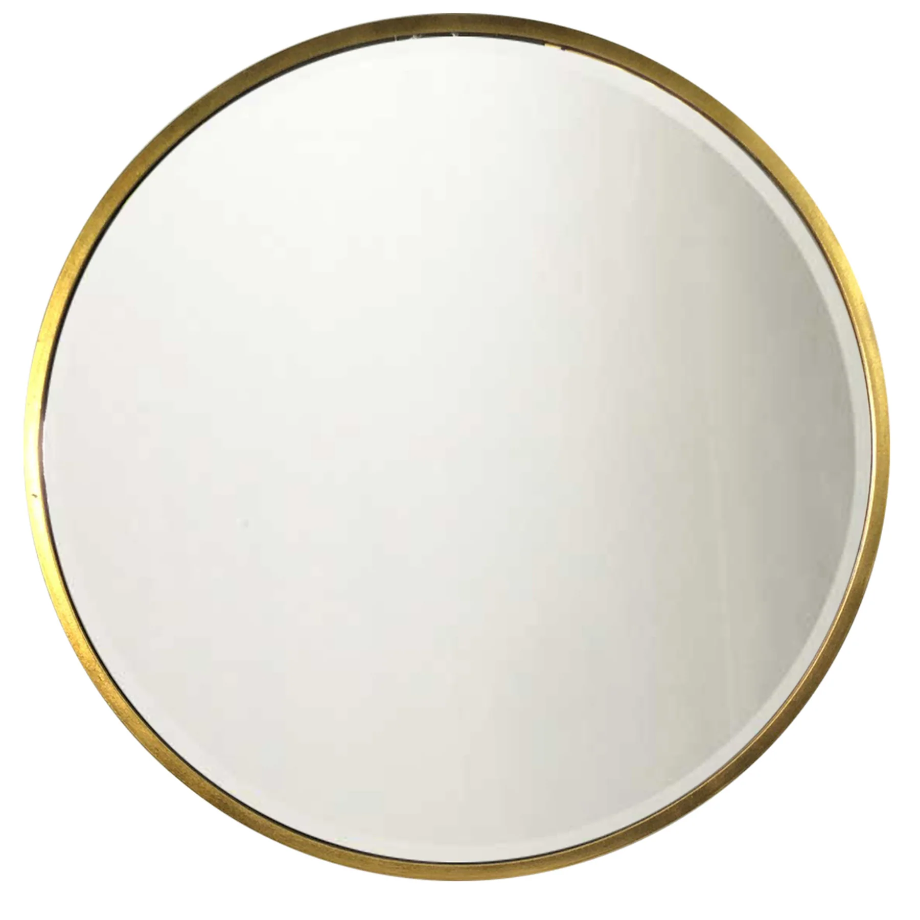 WVH® | The Textured Round | Antiqued Metal Wall-Mountable Mirrors - Image 2