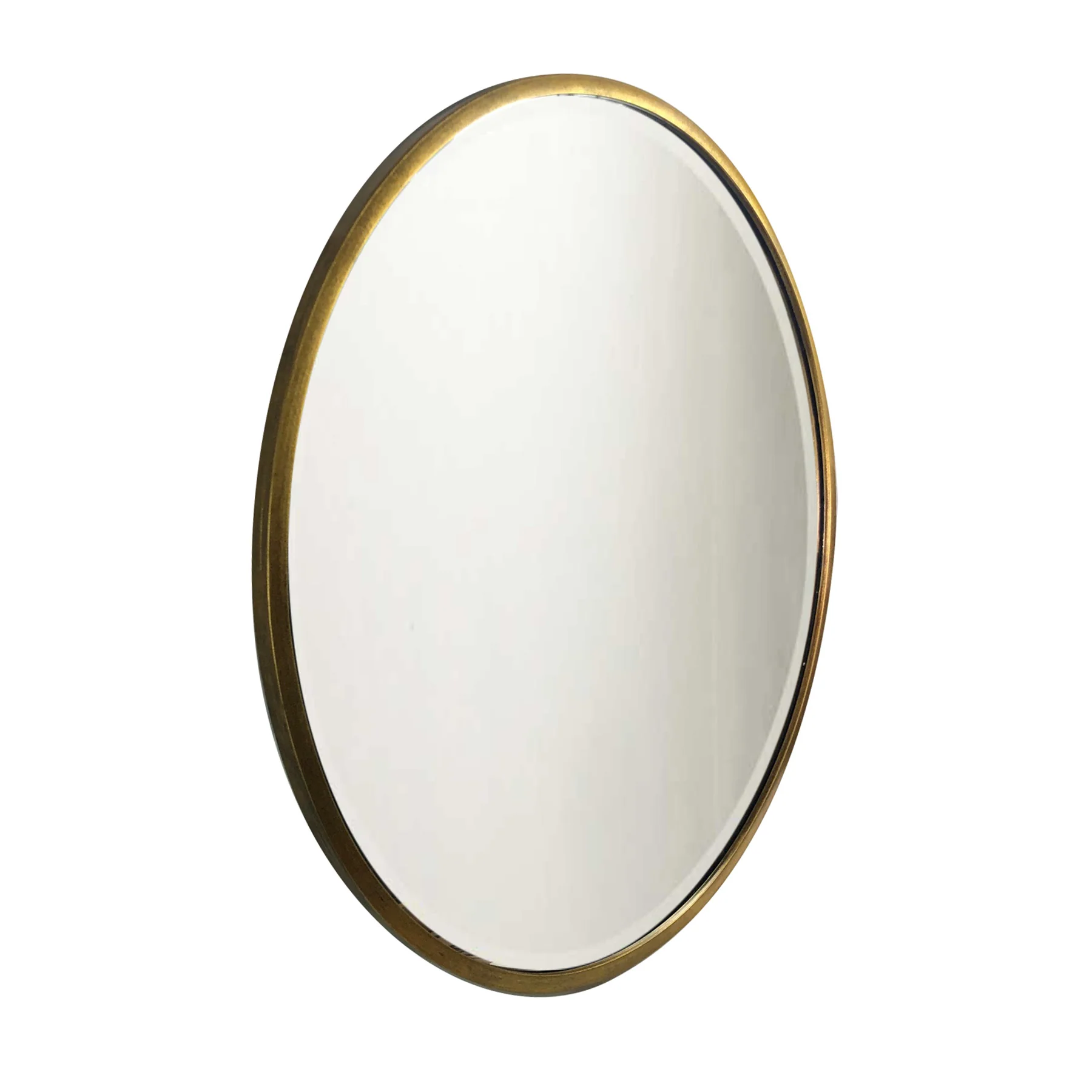 WVH® | The Textured Round | Antiqued Metal Wall-Mountable Mirrors - Image 5